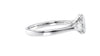 Oval & Pear Cut 3 Stone Diamond Engagement Ring