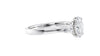Oval & Pear Cut 3 Stone Diamond Engagement Ring