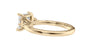 Princess Cut Classic 3 Stone Diamond Engagement Ring