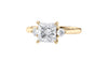 Princess Cut Classic 3 Stone Diamond Engagement Ring