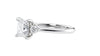 Princess Cut Classic 3 Stone Diamond Engagement Ring
