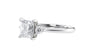 Princess Cut Classic 3 Stone Diamond Engagement Ring