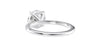 Round Solitaire Diamond Band Engagement Ring