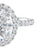 2 carat oval diamond engagment ring white gold. McGuire Diamonds