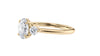 Oval Classic 3 Stone Diamond Engagement Ring