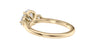 Oval Classic 3 Stone Diamond Engagement Ring