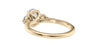 Oval Classic 3 Stone Diamond Engagement Ring