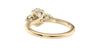 Oval Classic 3 Stone Diamond Engagement Ring