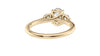 Oval Classic 3 Stone Diamond Engagement Ring