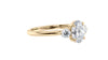 Oval Classic 3 Stone Diamond Engagement Ring