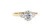 Oval Classic 3 Stone Diamond Engagement Ring