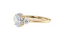 Oval Classic 3 Stone Diamond Engagement Ring
