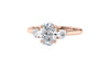 Oval Classic 3 Stone Diamond Engagement Ring