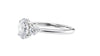 Oval Classic 3 Stone Diamond Engagement Ring