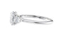 Oval Classic 3 Stone Diamond Engagement Ring