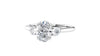 Oval Classic 3 Stone Diamond Engagement Ring