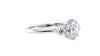 Oval Classic 3 Stone Diamond Engagement Ring