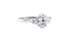 Oval Classic 3 Stone Diamond Engagement Ring