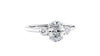 Oval Classic 3 Stone Diamond Engagement Ring