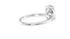 Oval Solitaire Slim Band Diamond Engagement Ring