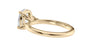 Oval Diamond Engagement Ring Trilogy Side Stones