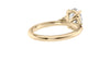 Oval Diamond Engagement Ring Trilogy Side Stones