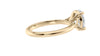 Oval Diamond Engagement Ring Trilogy Side Stones