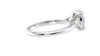 Oval Diamond Engagement Ring Trilogy Side Stones