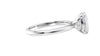 Oval Diamond Engagement Ring Trilogy Side Stones