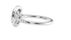 Oval Halo Classic Diamond Band Engagement Ring