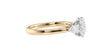 Oval & Pear Cut Trilogy Diamond Engagement Ring