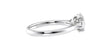 Oval & Pear Cut Trilogy Diamond Engagement Ring