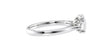 Oval & Pear Cut Trilogy Diamond Engagement Ring