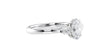 Oval & Pear Cut Trilogy Diamond Engagement Ring