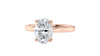 Oval Solitaire Diamond Engagement Ring