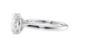 Oval Solitaire Diamond Engagement Ring