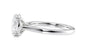Oval Solitaire Diamond Engagement Ring