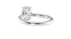 Oval Solitaire Diamond Engagement Ring