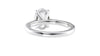 Oval Solitaire Diamond Engagement Ring
