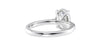Oval Solitaire Diamond Engagement Ring