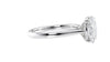 Oval Solitaire Diamond Engagement Ring
