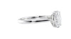 Oval Solitaire Diamond Engagement Ring