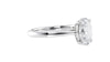 Oval Solitaire Diamond Engagement Ring