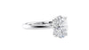 Oval Solitaire Diamond Engagement Ring