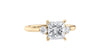 Princess Cut Classic 3 Stone Diamond Engagement Ring