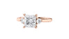 Princess Cut Classic 3 Stone Diamond Engagement Ring