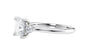 Princess Cut Classic 3 Stone Diamond Engagement Ring