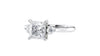 Princess Cut Classic 3 Stone Diamond Engagement Ring