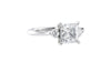 Princess Cut Classic 3 Stone Diamond Engagement Ring