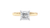 Princess Cut Solitaire Diamond Engagement Ring